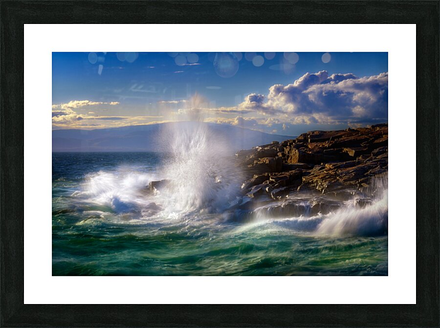 Schoodic  Point Picture Frame print
