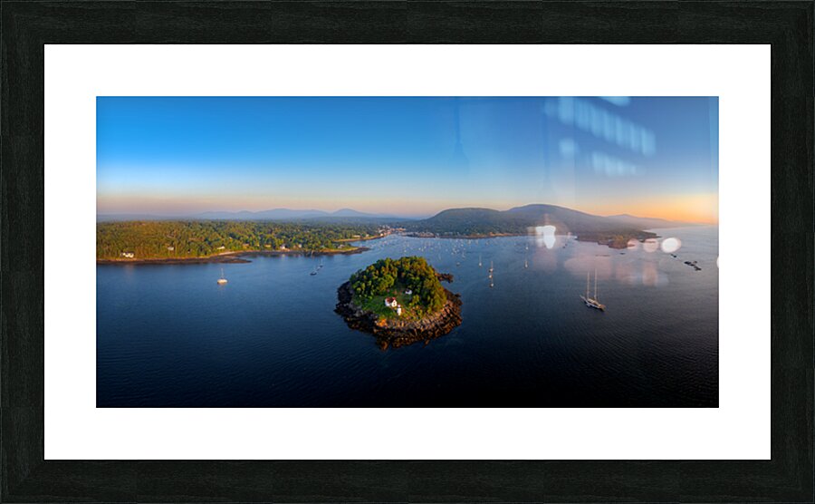 Curtis Island Picture Frame print