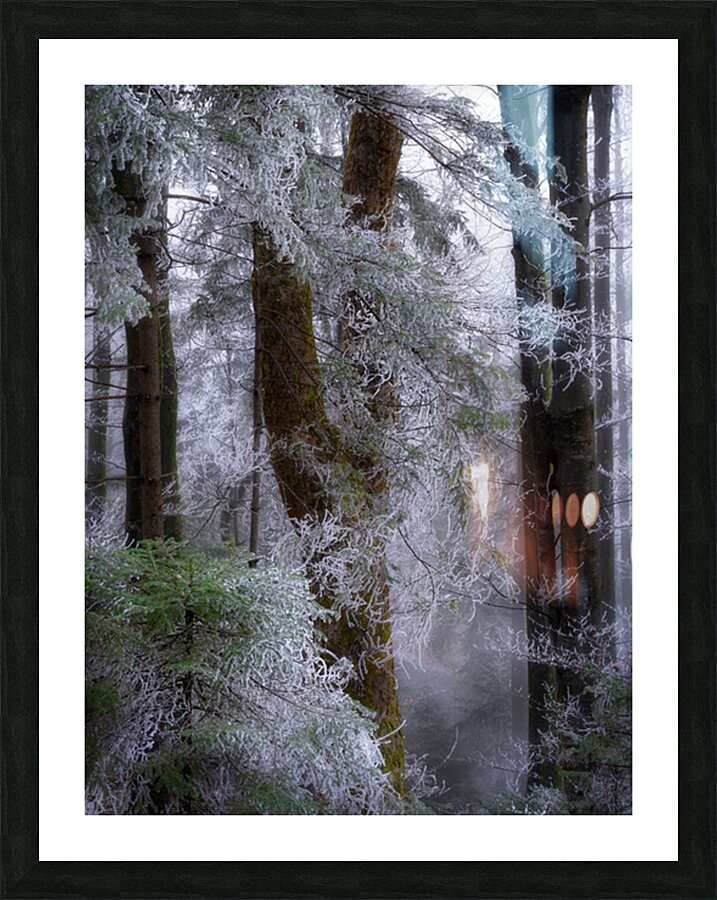 Crystalline Picture Frame print