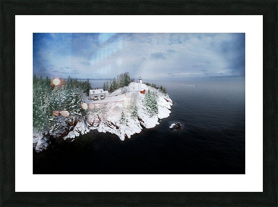 When the Storm Passed Picture Frame print