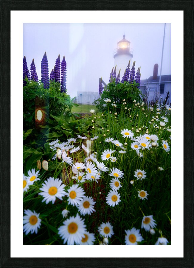 Colorful & Grey Picture Frame print