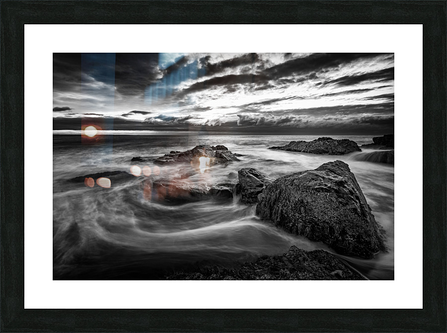 Swirling Tides Picture Frame print