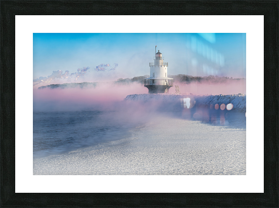 Spring Point Freeze Picture Frame print