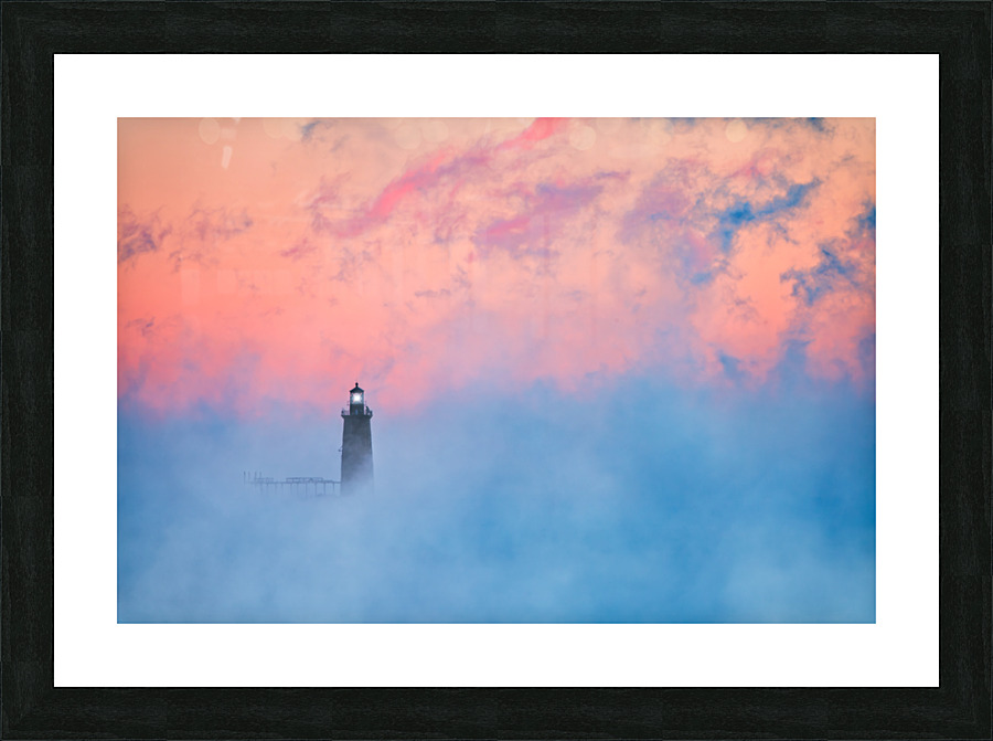 Frozen Dawn Picture Frame print