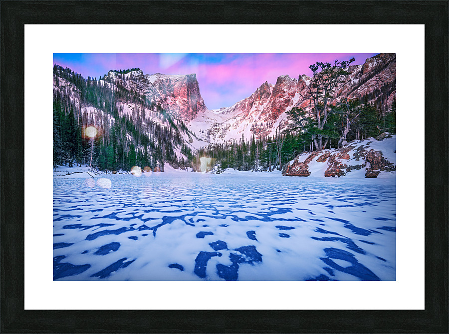 Frozen Dream Picture Frame print