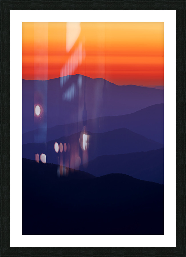 Appalachian Hues Picture Frame print