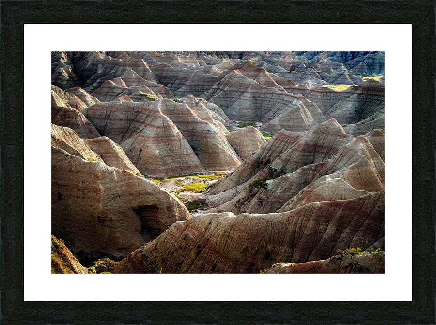 The Badlands Wall Picture Frame print