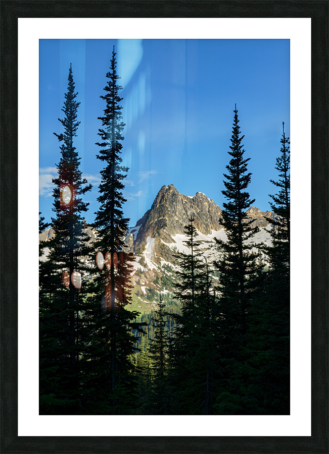 Cutthroat Peak Picture Frame print