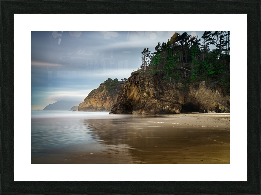 Hug Point Picture Frame print