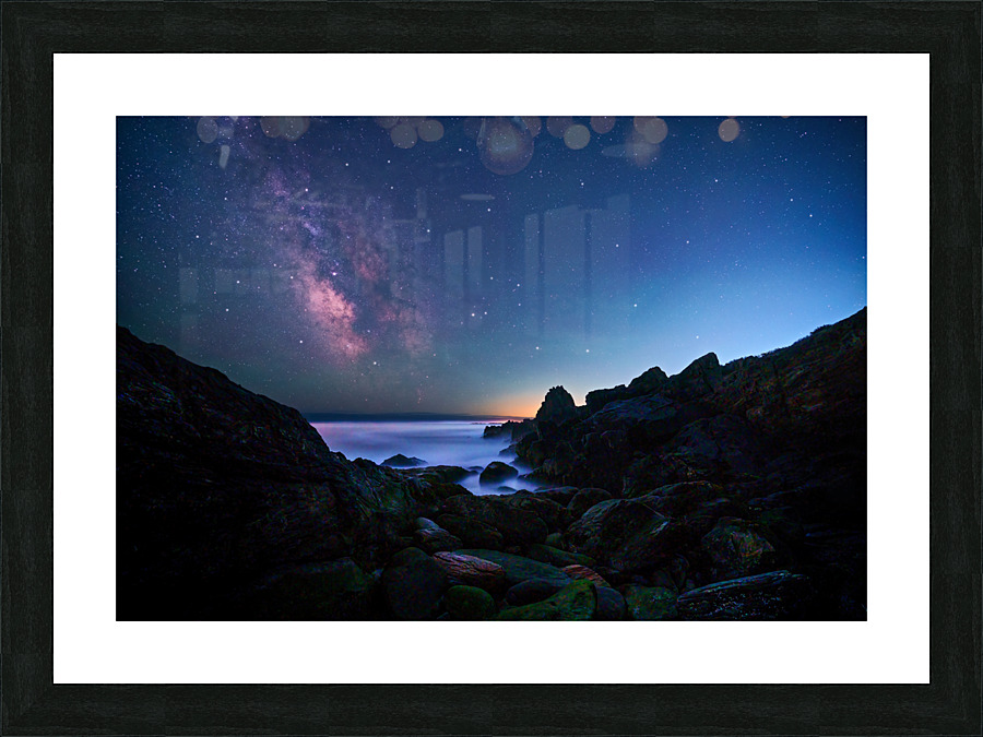 Starry Night on Bailey Island Picture Frame print