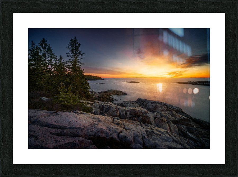 Sheepscot Dawn Picture Frame print