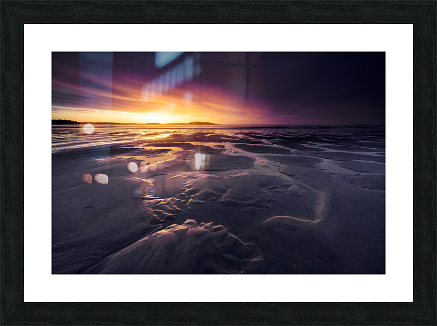 Luminous Ebb Picture Frame print