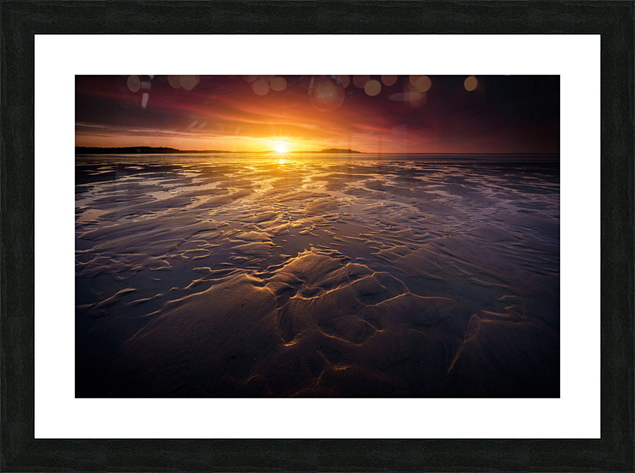 After The Tide Picture Frame print