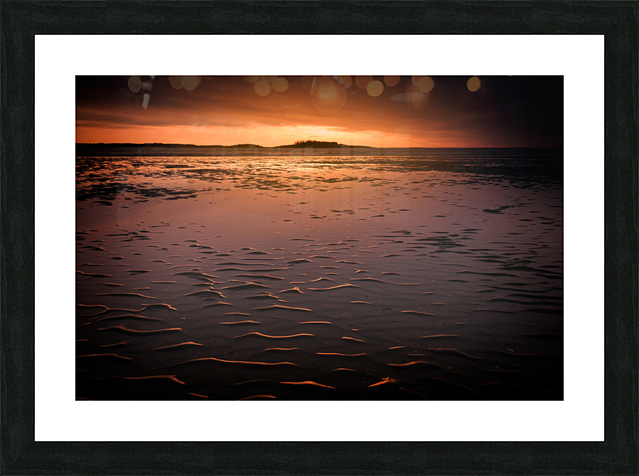Shimmering Sands Picture Frame print