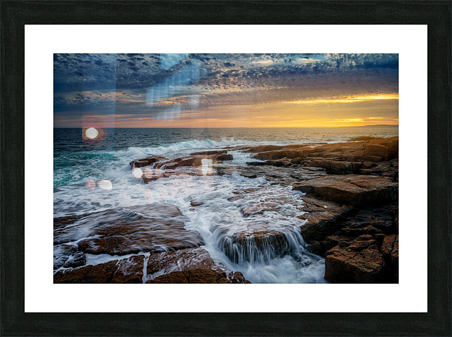 Schoodic Point Picture Frame print