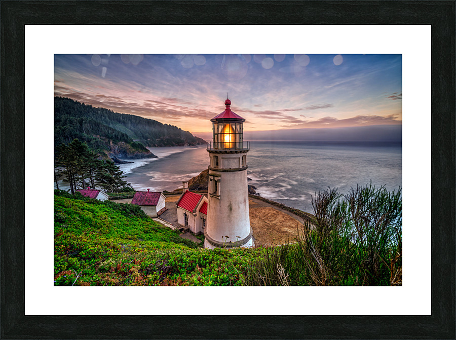 Heceta Head Lighthouse Picture Frame print