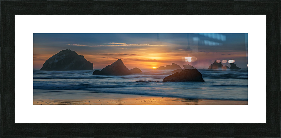 Bandon Sunset Picture Frame print