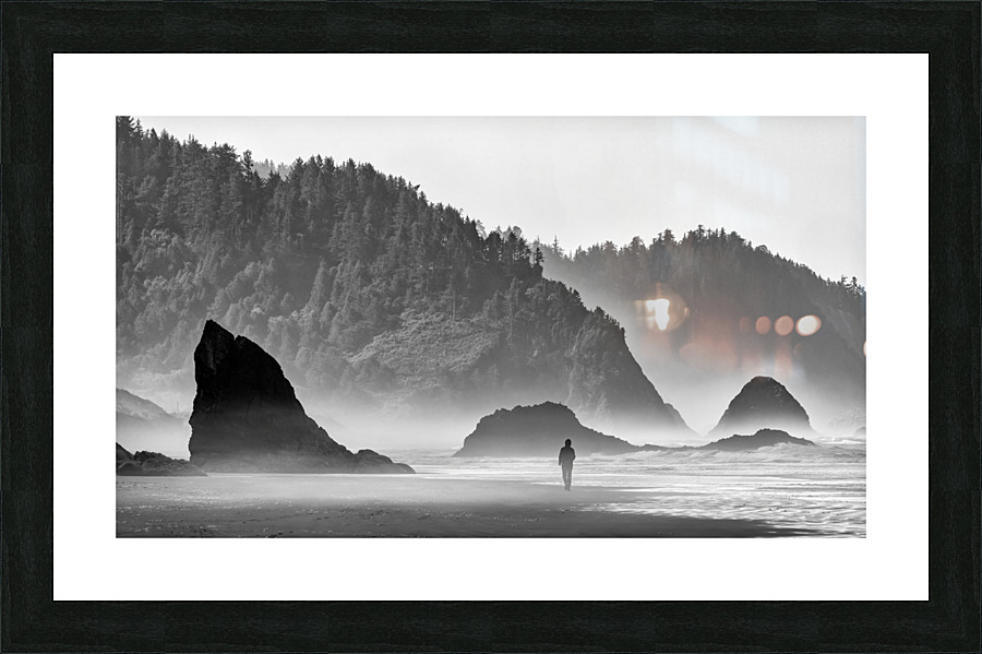 I Walk Alone Picture Frame print