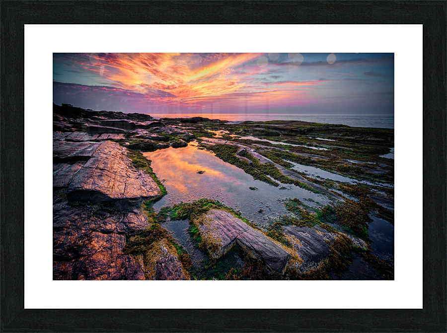 Daybreak at Two Lights Picture Frame print