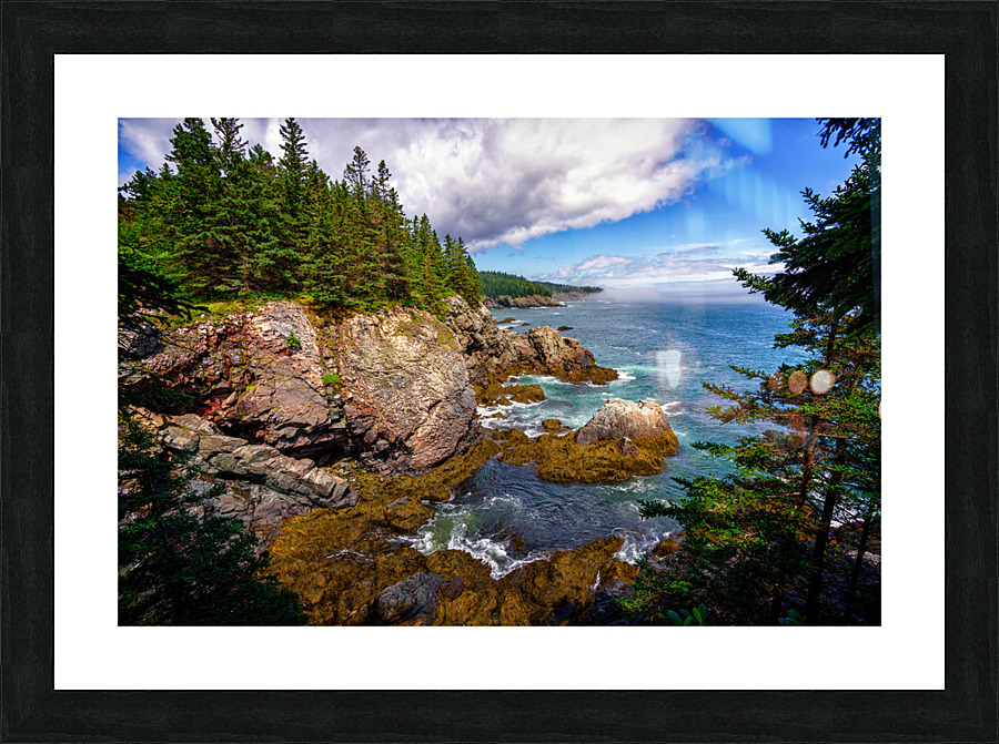 Cutler Coast II Picture Frame print