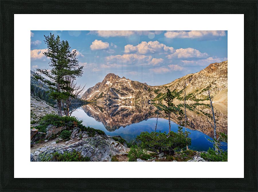 Sawtooth Lake Picture Frame print