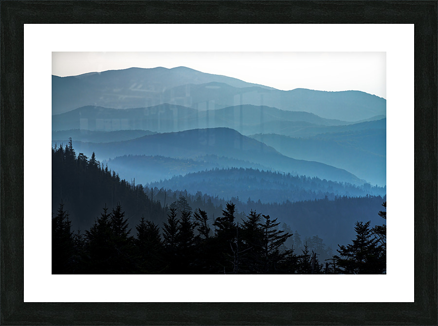 The Smokies Picture Frame print