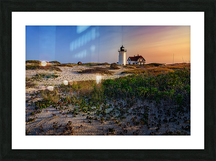 Sunset at Race Point Picture Frame print