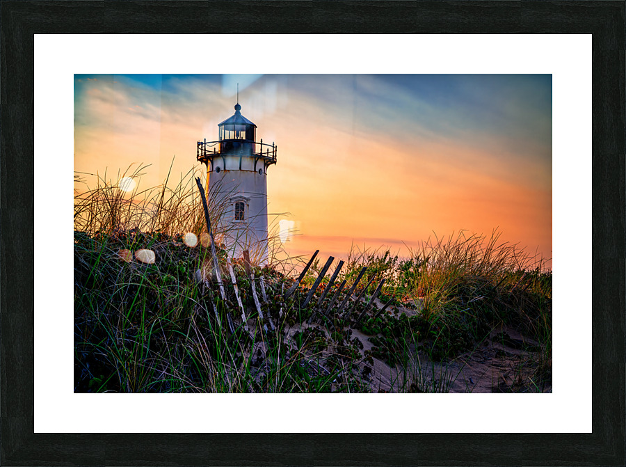 Race Point Lighthouse Picture Frame print