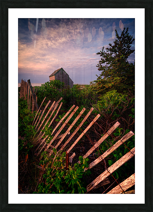 North Patrol Shack Picture Frame print