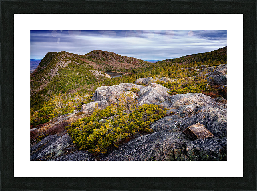 Tumbledown Mountain Picture Frame print