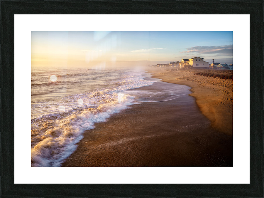 Beachfront Property Picture Frame print
