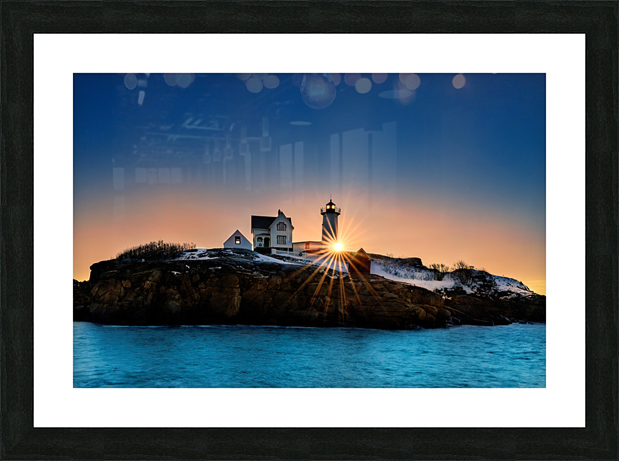 The Light Picture Frame print