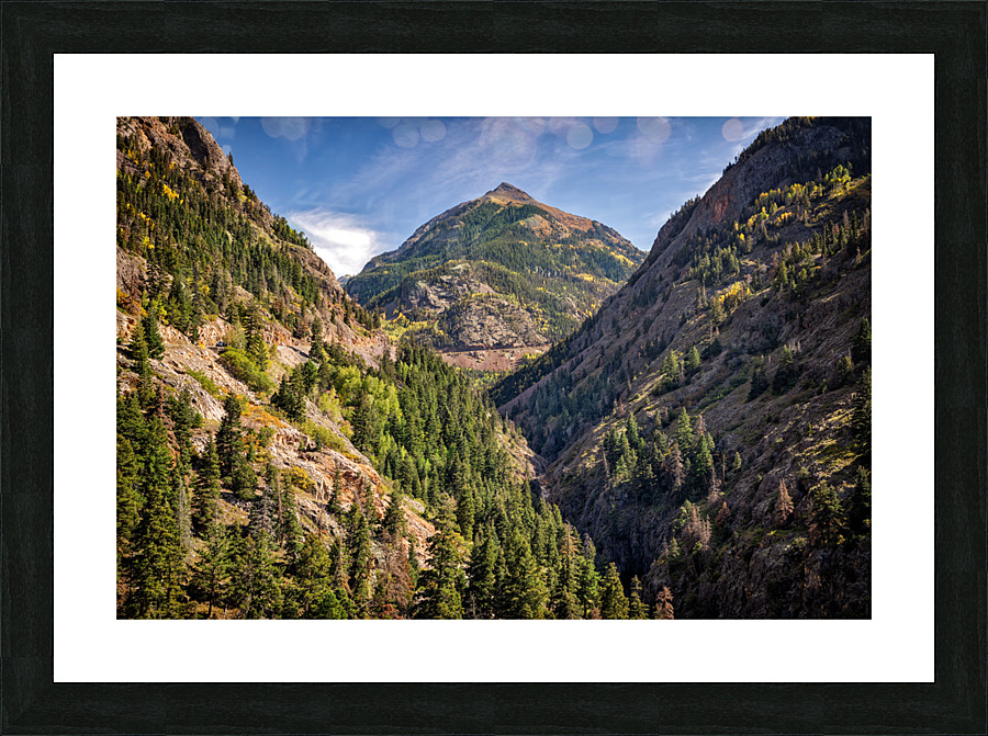 Abrams Mountain Picture Frame print