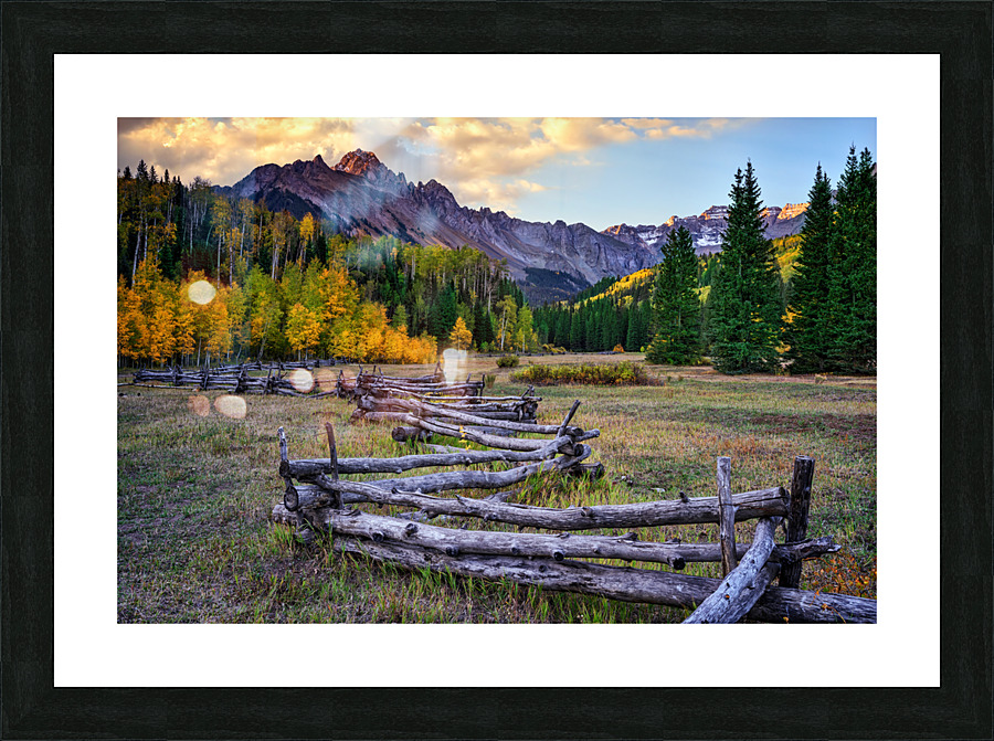 Mount Sneffels Picture Frame print
