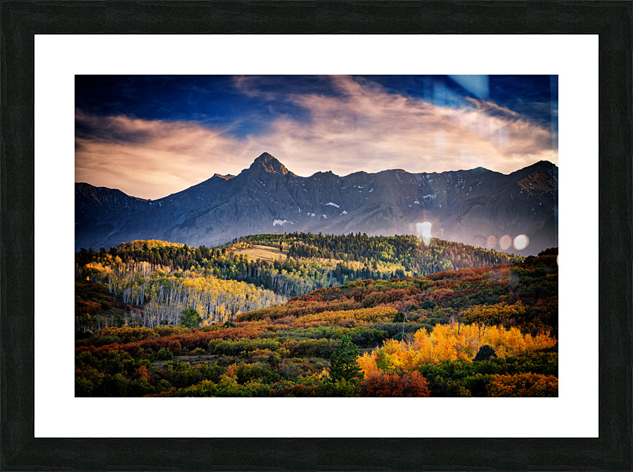 Dallas Divide Picture Frame print