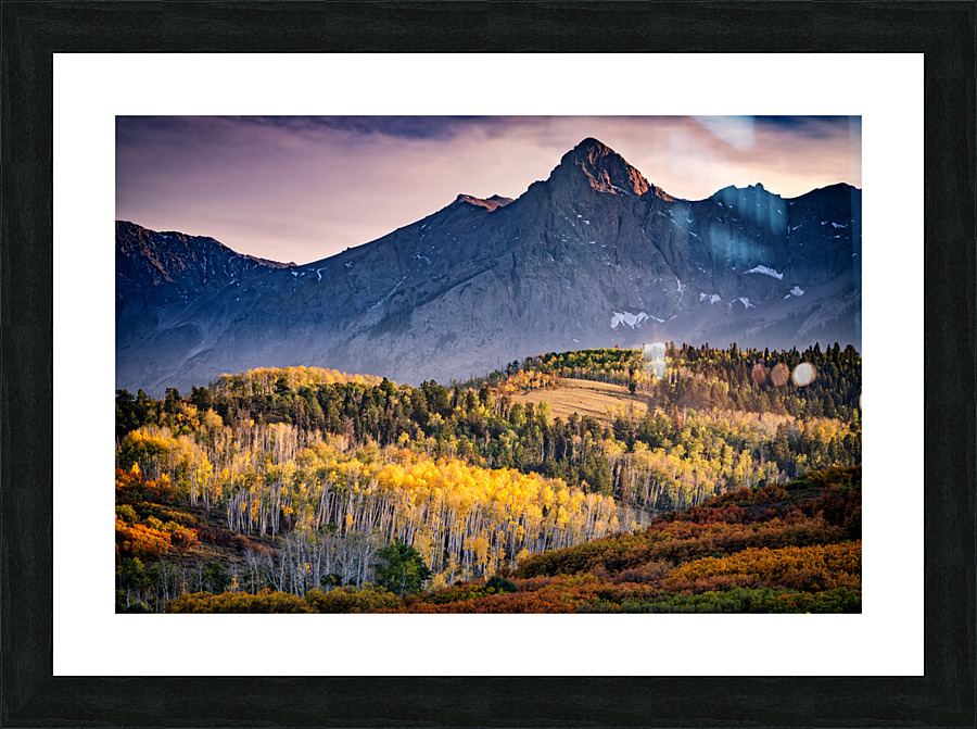 Mears Peak Picture Frame print