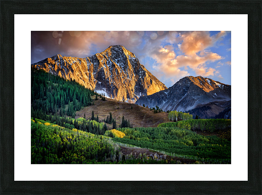 Capitol Peak Picture Frame print