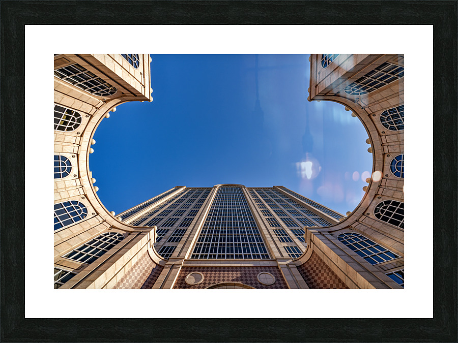 500 Boylston Picture Frame print
