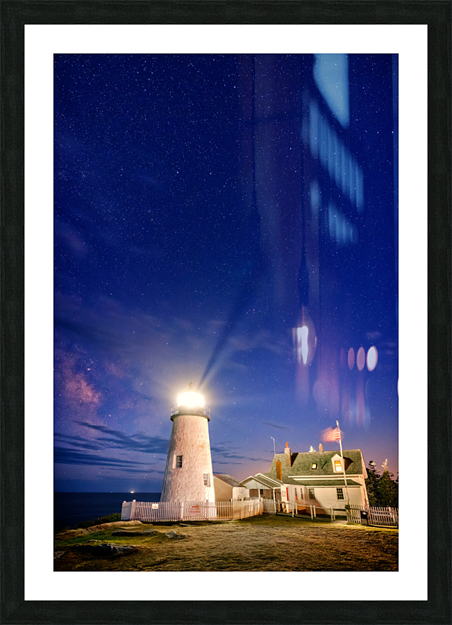 Pemaquid Twilight Picture Frame print