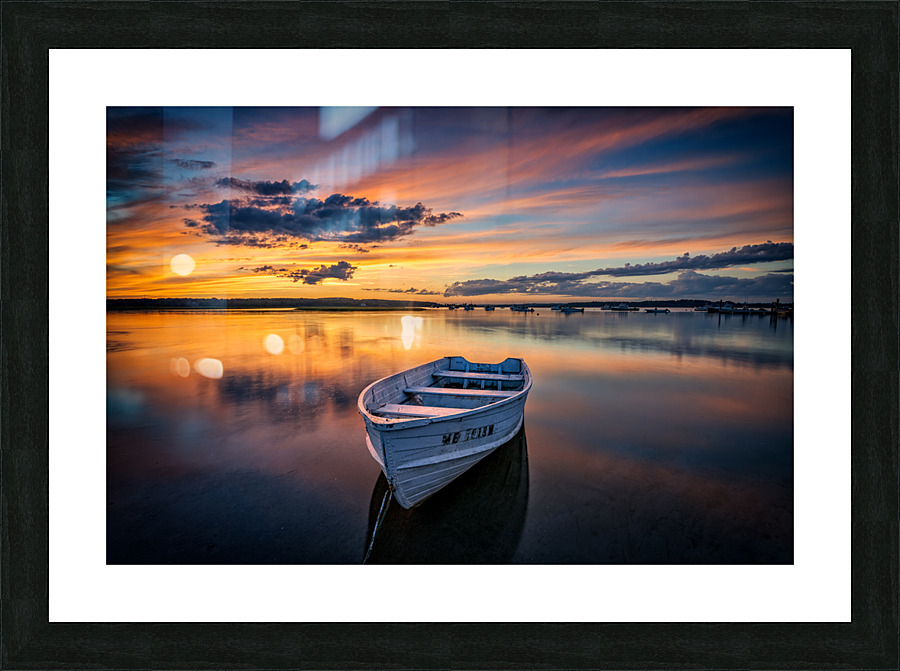 Sunset at Pine Point Picture Frame print
