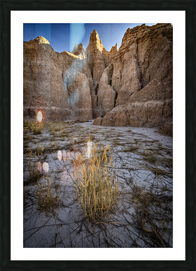 Badlands V Picture Frame print