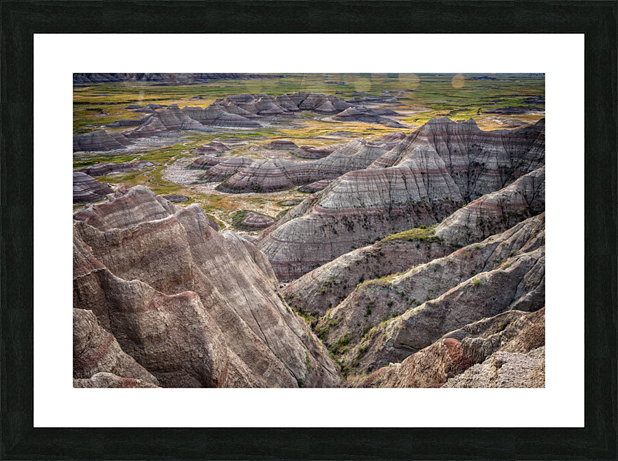 Badlands III Picture Frame print