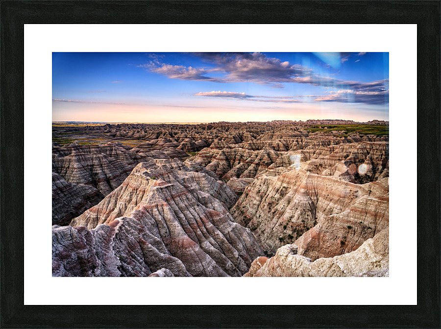 Badlands IV Picture Frame print