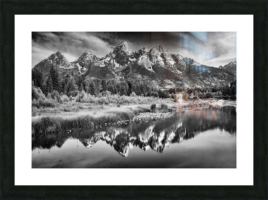Teton Reflections Picture Frame print