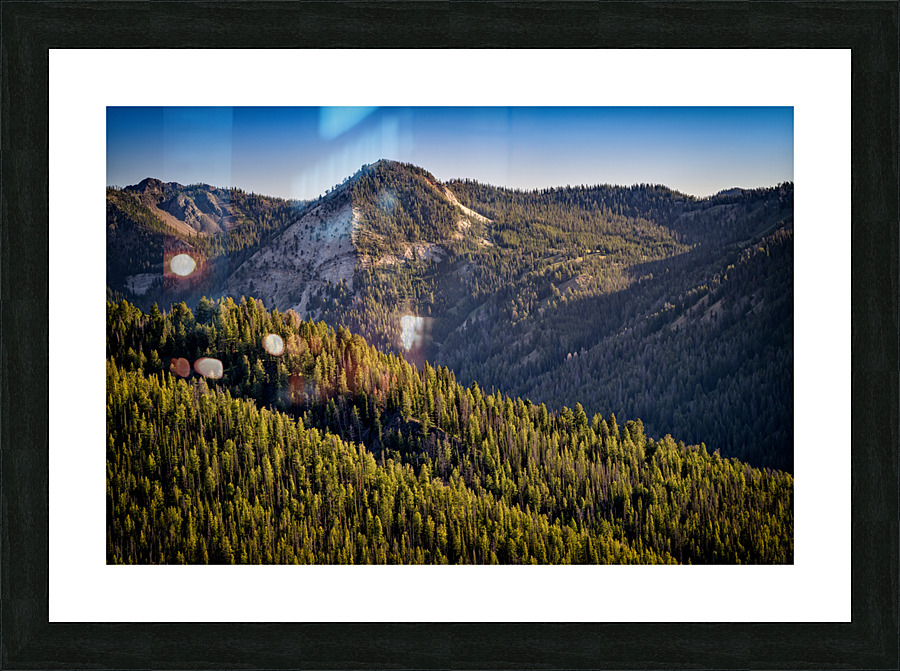 Sawtooth Foothills Picture Frame print