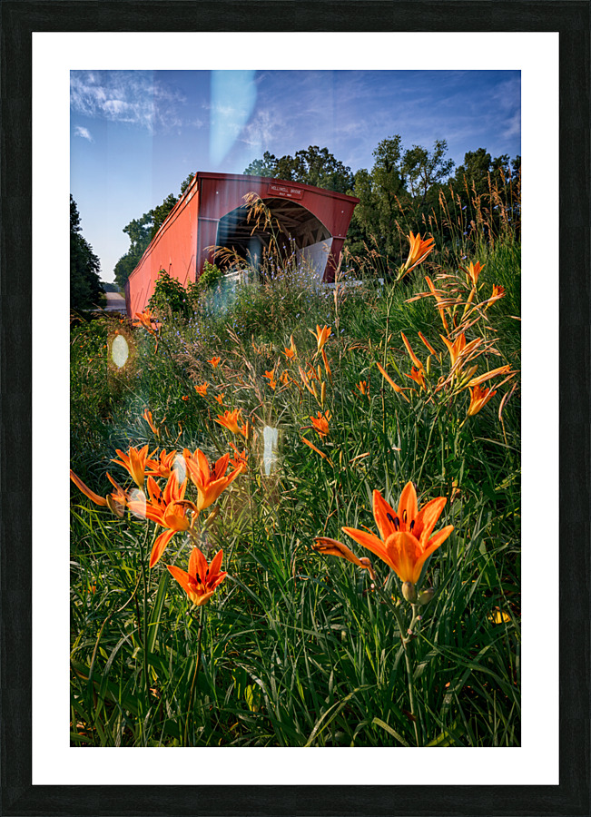 Holliwell Bridge Picture Frame print