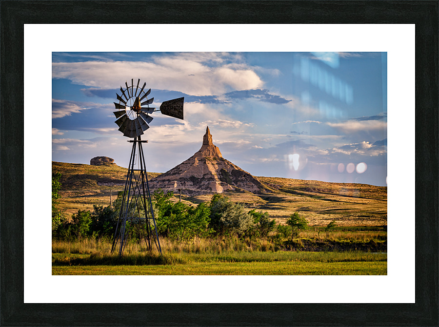 Chimney Rock Picture Frame print