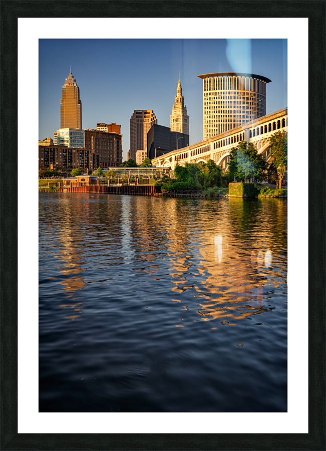 Cleveland Picture Frame print