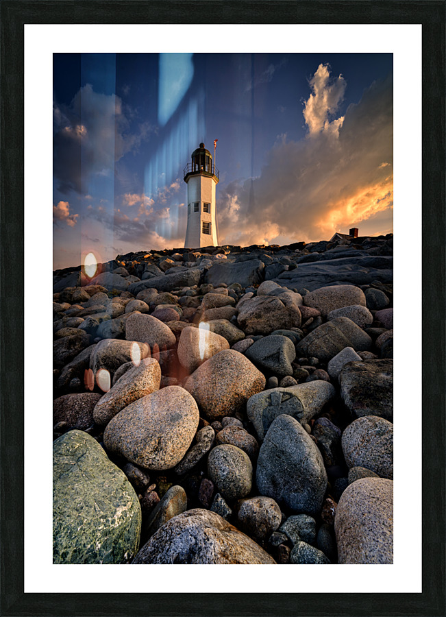Scituate Sunset Picture Frame print
