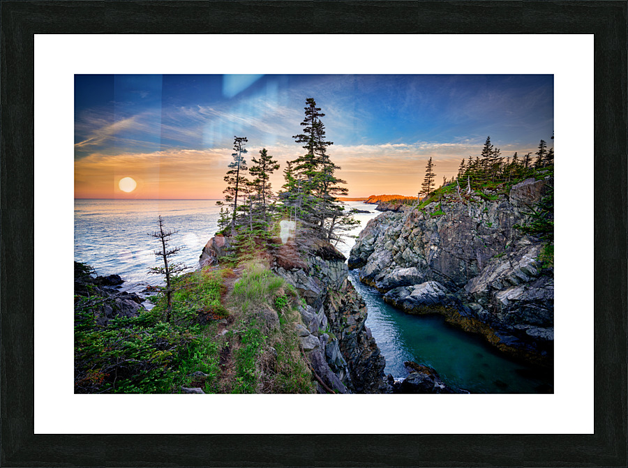 Promontory Picture Frame print